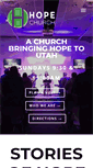 Mobile Screenshot of hopechurchutah.com